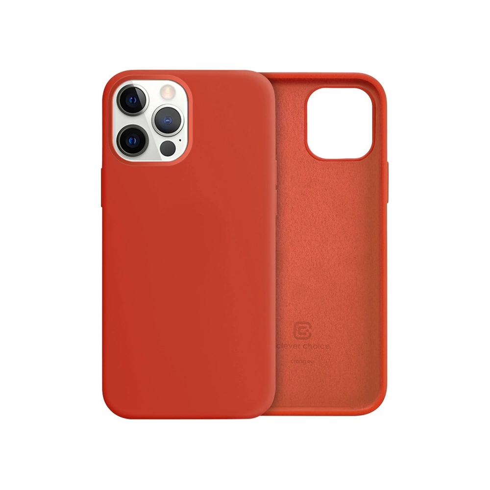 Hurtownia GSM - Etui Crong színes borító Apple iPhone 12/12 Pro (piros) - CRG281 - {ean13} - Hurt