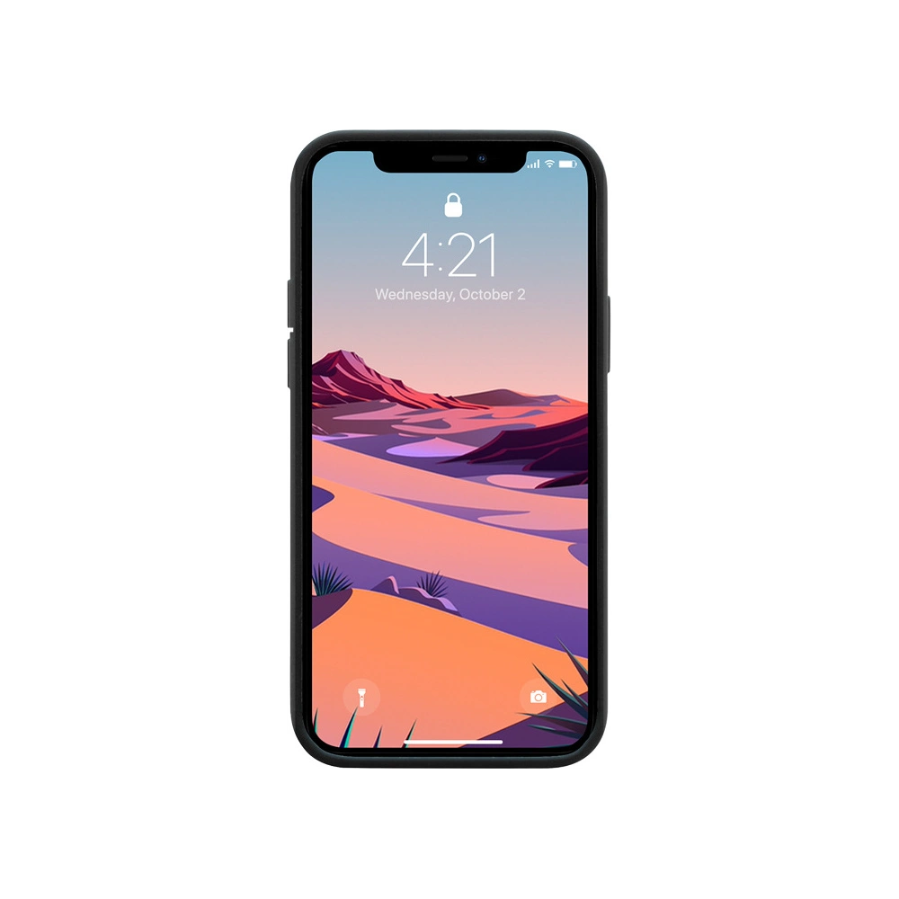 Hurtownia GSM - Etui Crong Color Cover Apple iPhone 12 Pro Max (czarny) - CRG284 - {ean13} - Hurt