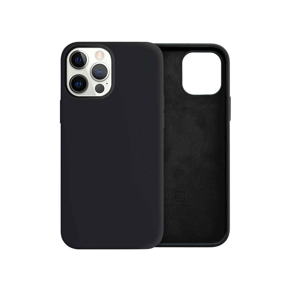 Hurtownia GSM - Etui Crong Color Cover Apple iPhone 12 Pro Max (czarny) - CRG284 - {ean13} - Hurt