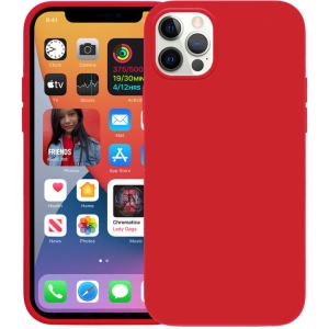 Hurtownia GSM - Etui Crong Color Cover Apple iPhone 12 Pro Max (červená) - CRG285 - {ean13} - Hurt