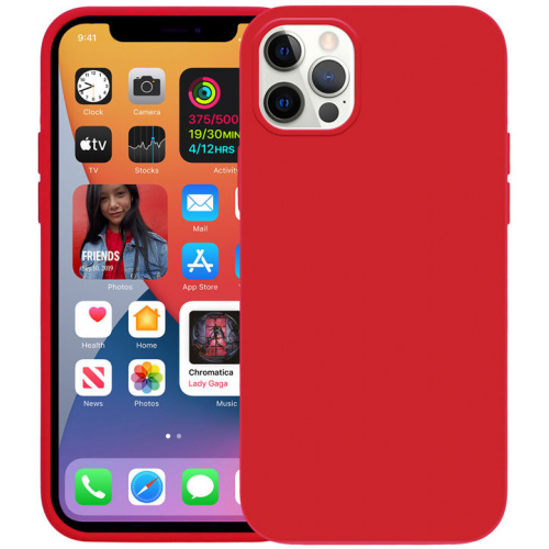 Hurtownia Crong - 5907731986533 - CRG285 - Etui Crong Color Cover Apple iPhone 12 Pro Max (czerwony) - B2B homescreen
