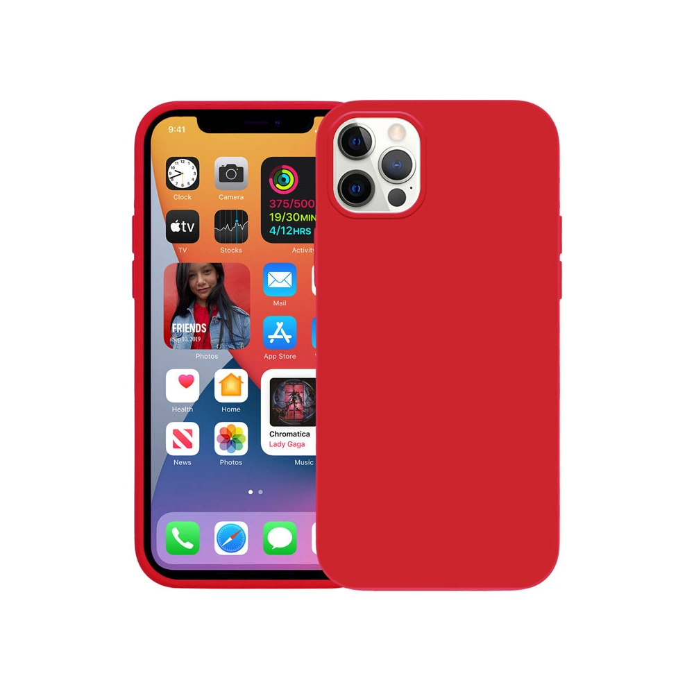 Hurtownia GSM - Etui Crong Color Cover Apple iPhone 12 Pro Max (piros) - CRG285 - {ean13} - Hurt