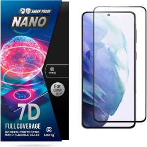 Hurtownia GSM - Hybriertes Glas Crong 7D Nano Flexibles Glas Samsung Galaxy S21+ Plus - CRG291 - {ean13} - Hurt