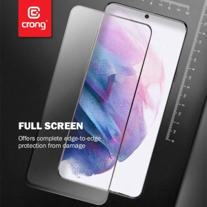 Hurtownia GSM - Hybriertes Glas Crong 7D Nano Flexibles Glas Samsung Galaxy S21+ Plus - CRG291 - {ean13} - Hurt