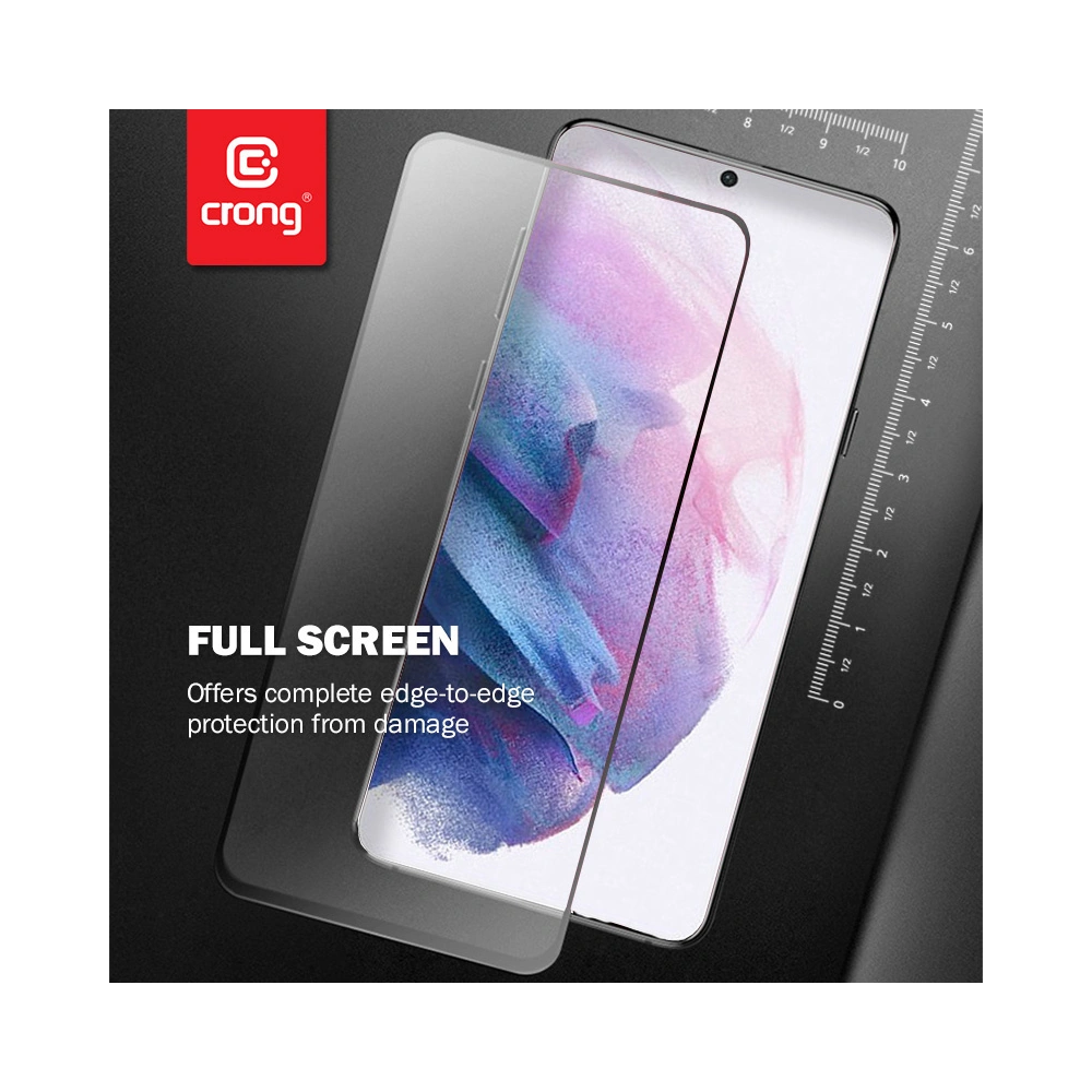 Hurtownia GSM - Hibrid üveg Crong 7D Nano Rugalmas Üveg Samsung Galaxy S21+ Plus - CRG291 - {ean13} - Hurt