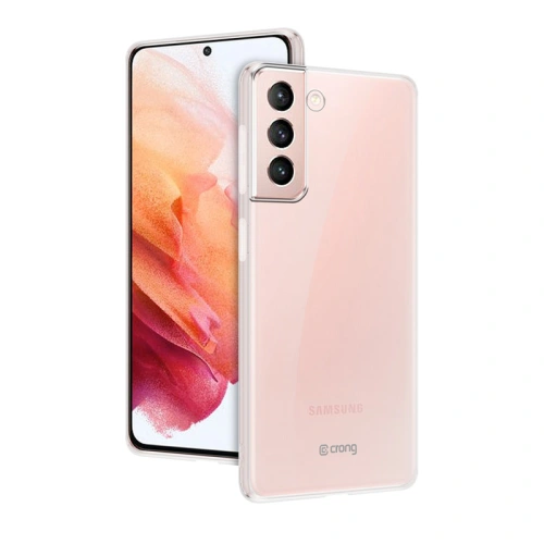 Etui Crong Crystal Slim Cover Samsung Galaxy S21 (przezroczysty)