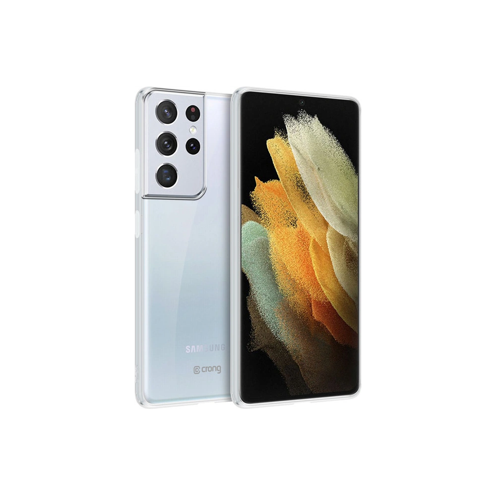 Hurtownia GSM - Case Crong Crystal Slim Cover Samsung Galaxy S21 Ultra (transparent) - CRG298 - {ean13} - Hurt