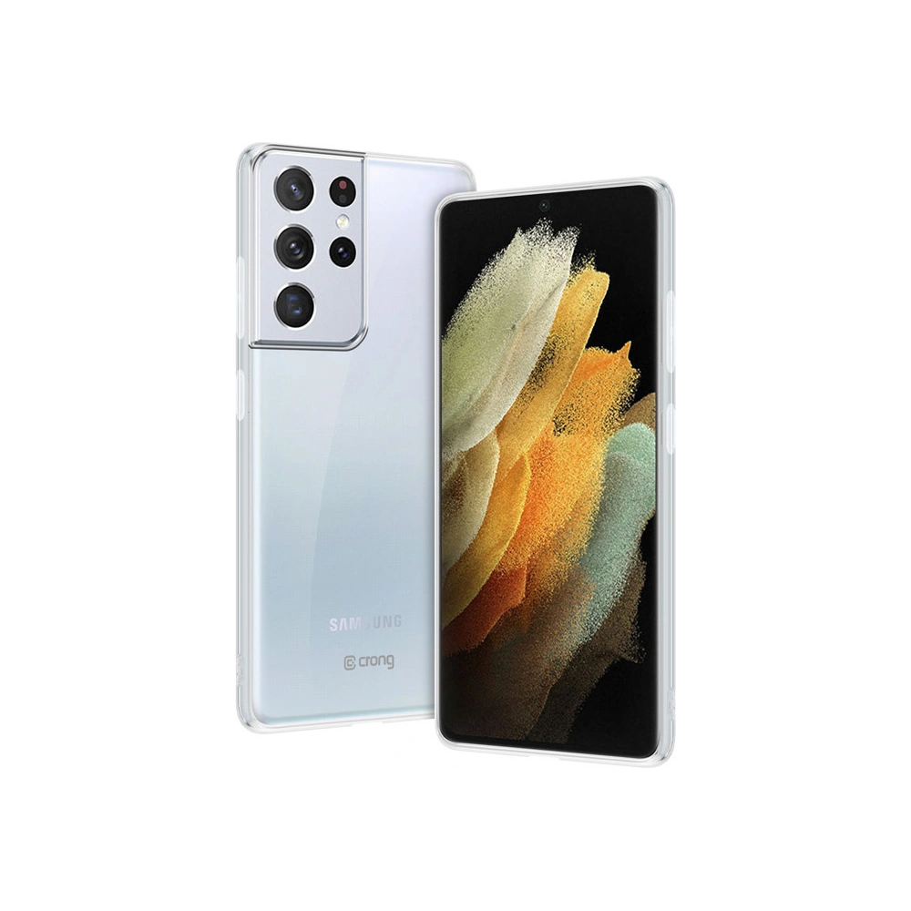 Hurtownia GSM - Case Crong Crystal Slim Cover Samsung Galaxy S21 Ultra (transparent) - CRG298 - {ean13} - Hurt