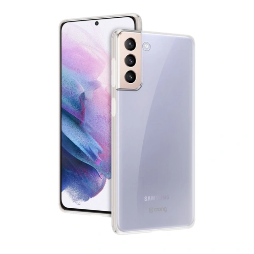 Etui Crong Crystal Slim Cover Samsung Galaxy S21+ Plus (przezroczysty)