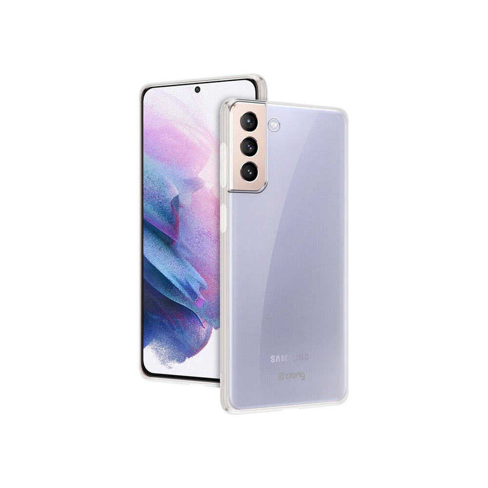 Hurtownia GSM - Etui Crong Crystal Slim Cover Samsung Galaxy S21+ Plus (átlátszó) - CRG299 - {ean13} - Hurt
