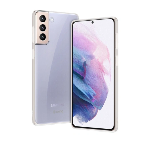 Etui Crong Crystal Slim Cover Samsung Galaxy S21+ Plus (przezroczysty)