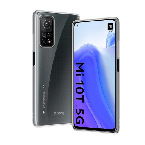 Etui Crong Crystal Slim Cover Xiaomi Mi 10T/10T Pro (przezroczysty)