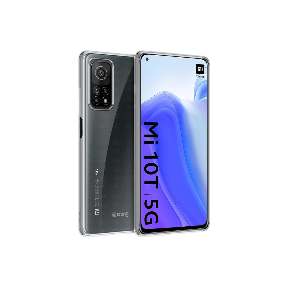 Hurtownia GSM - Etui Crong Crystal Slim Cover Xiaomi Mi 10T/10T Pro (průhledný) - CRG300 - {ean13} - Hurt