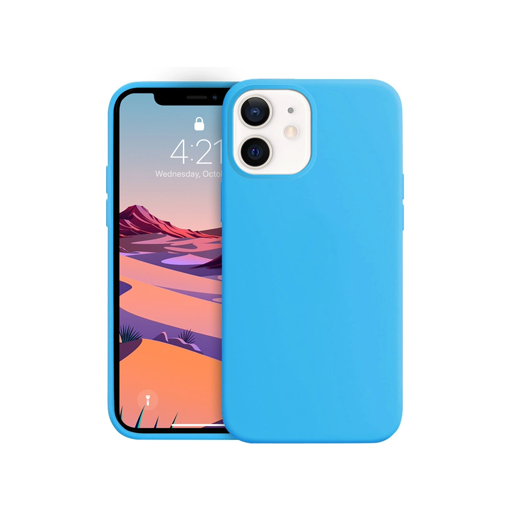 Hurtownia GSM - Etui Crong Color Cover Apple iPhone 12 mini (albastru) EDIȚIE LIMITATĂ - CRG302 - {ean13} - Hurt