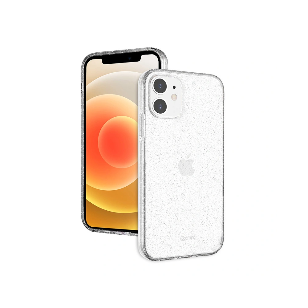 Hurtownia GSM - Case Crong Glitter Case Apple iPhone 12 mini (transparent/silber) - CRG303 - {ean13} - Hurt