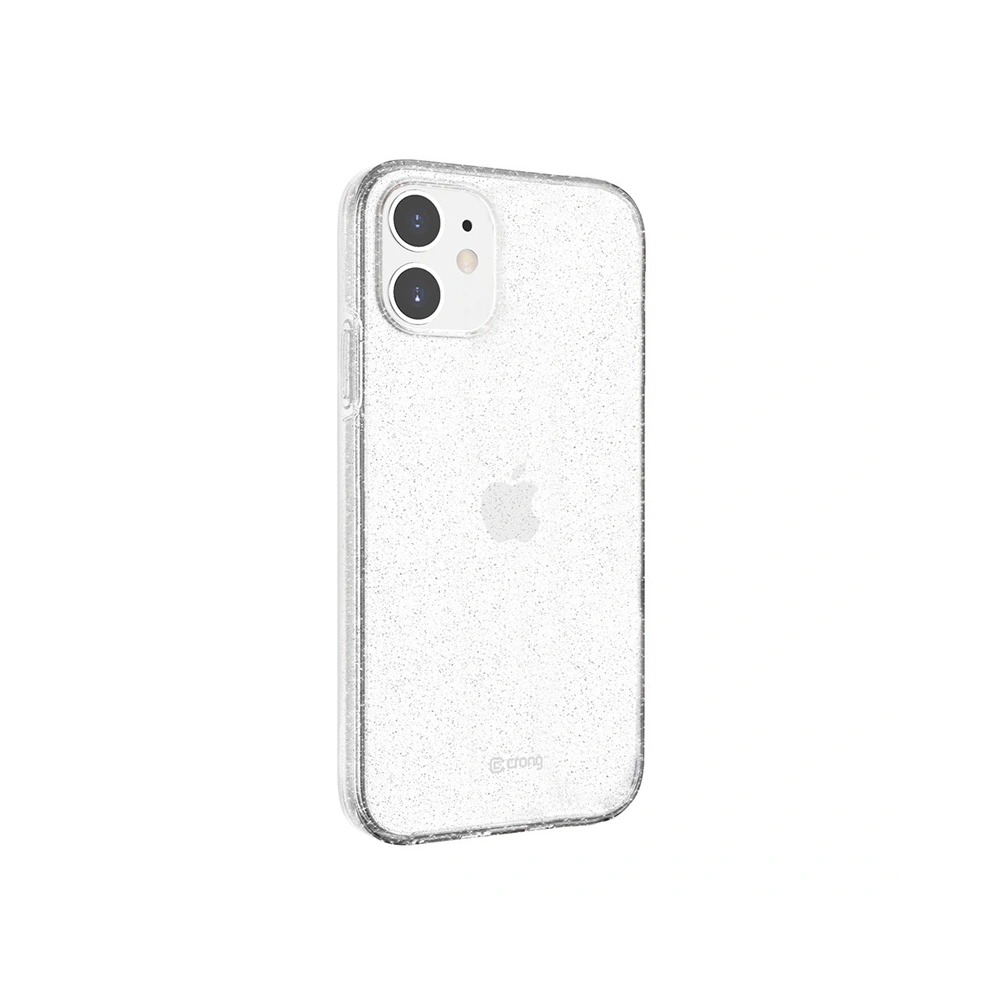 Hurtownia GSM - Case Crong Glitter Case Apple iPhone 12 mini (transparent/silber) - CRG303 - {ean13} - Hurt