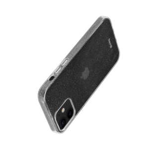 Hurtownia GSM - Case Crong Glitter Case Apple iPhone 12 mini (transparent/silber) - CRG303 - {ean13} - Hurt