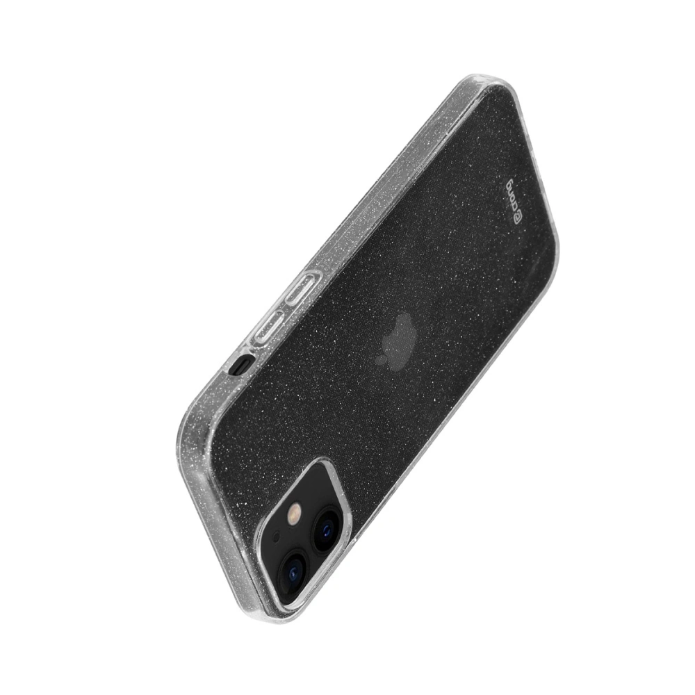 Hurtownia GSM - Case Crong Glitter Case Apple iPhone 12 mini (transparent/silber) - CRG303 - {ean13} - Hurt