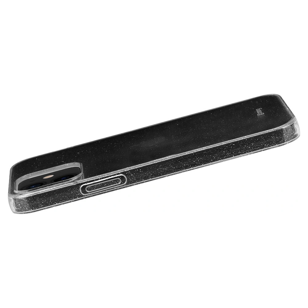 Wholesale Crong Glitter Case Apple iPhone 12/12 Pro (clear/silver) - CRG304 - {ean13} - Hurt