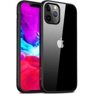 Hurtownia GSM - Etui Crong Clear Cover Apple iPhone 12 Pro Max (černý) - CRG306 - {ean13} - Hurt