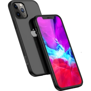 Hurtownia GSM - Etui Crong Clear Cover Apple iPhone 12 Pro Max (černý) - CRG306 - {ean13} - Hurt