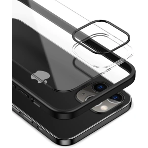 Hurtownia GSM - Etui Crong Clear Cover Apple iPhone 12 Pro Max (černý) - CRG306 - {ean13} - Hurt