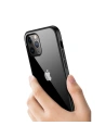 Hurtownia GSM - Etui Crong Clear Cover Apple iPhone 12 Pro Max (černý) - CRG306 - {ean13} - Hurt