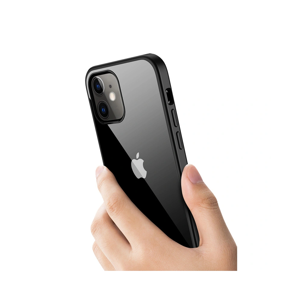 Hurtownia GSM - Etui Crong Clear Cover Apple iPhone 12 mini (fekete) - CRG307 - {ean13} - Hurt