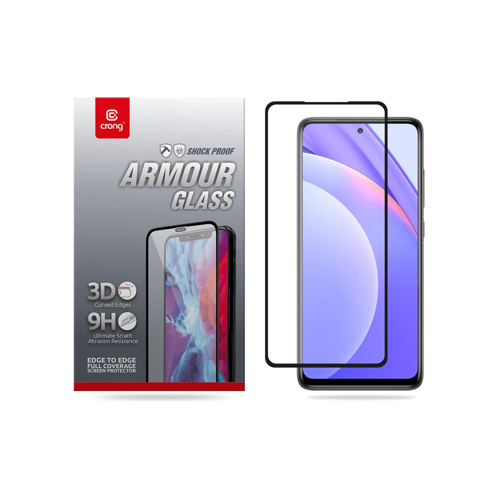 Hurtownia GSM - Gehärtetes Glas Crong 3D Armor Glas Xiaomi Mi 10T Lite - CRG309 - {ean13} - Hurt