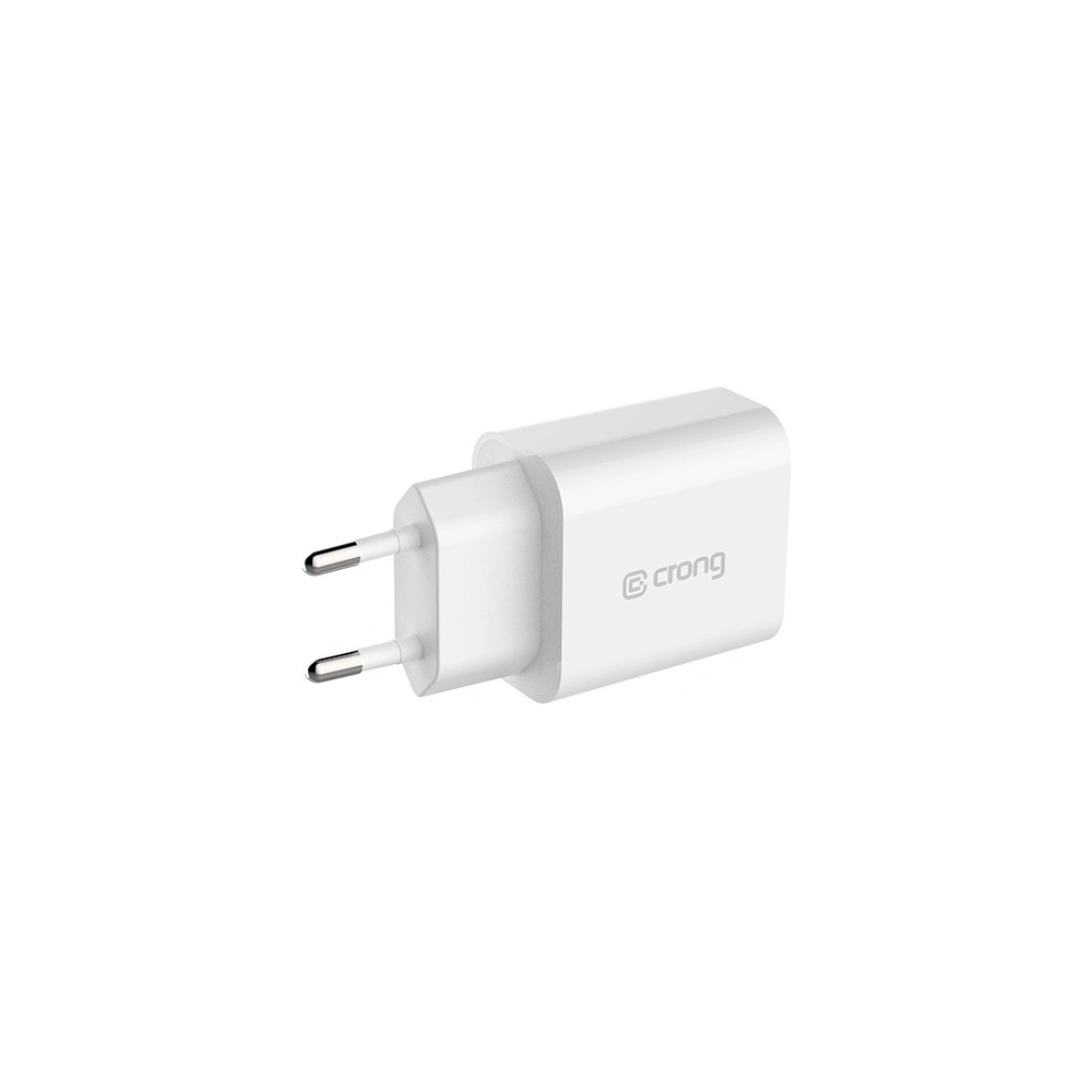 Hurtownia GSM - Ładowarka sieciowa Crong USB-C Travel Charger USB-C Power Delivery 20W (biały) - CRG311 - {ean13} - Hurt