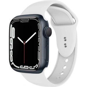 Hurtownia GSM - Pasek Crong Liquid Apple Watch 4/5/6/7/SE/8/9/10 40/41/42mm (alb) - CRG312 - {ean13} - Hurt