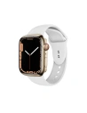 Pasek Crong Liquid Apple Watch 4/5/6/7/SE/8/9/Ultra 44/45/49mm (biały)