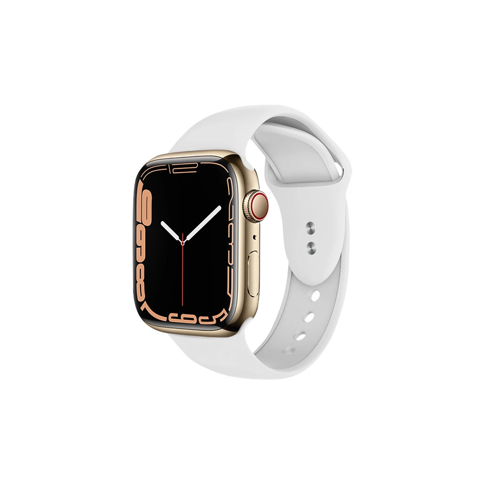 Hurtownia GSM - Pasek Crong Liquid Apple Watch 4/5/6/7/SE/8/9/Ultra 44/45/49mm (biały) - CRG313 - {ean13} - Hurt
