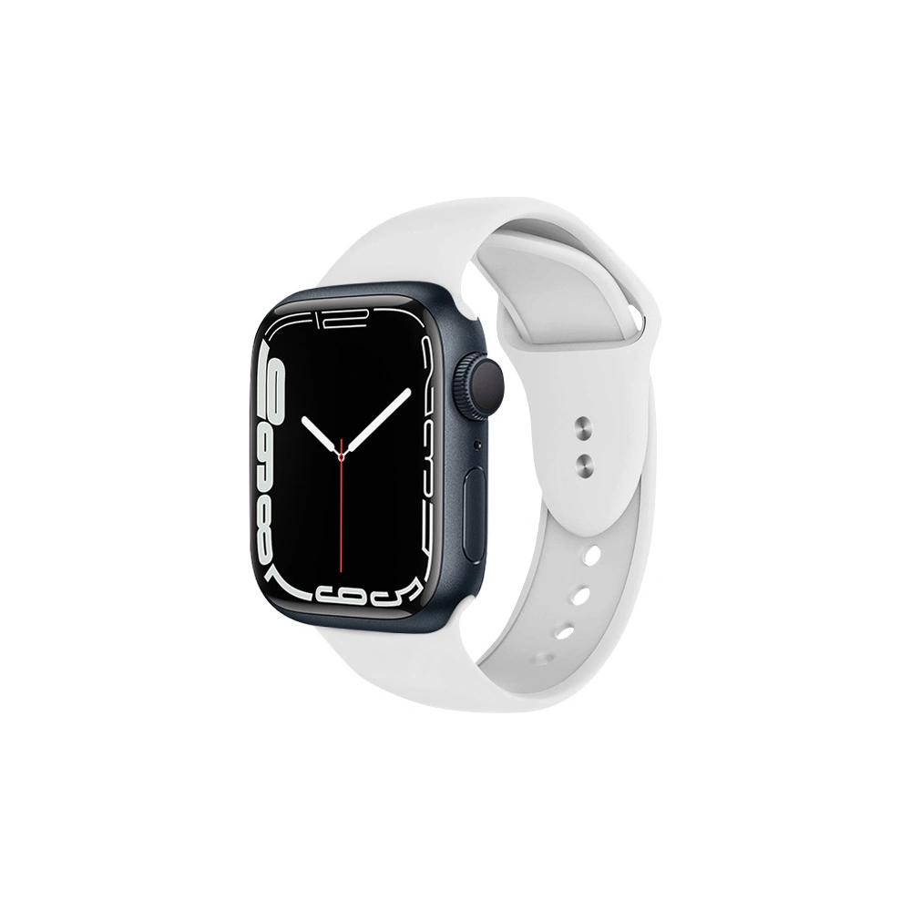 Hurtownia GSM - Pasek Crong Liquid Apple Watch 4/5/6/7/SE/8/9/Ultra 44/45/49mm (biały) - CRG313 - {ean13} - Hurt
