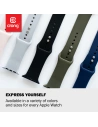 Wholesale Belt Crong Liquid Apple Watch 4/5/6/7/SE/8/9/10 40/41/42mm (coral) - CRG314 - {ean13} - Hurt