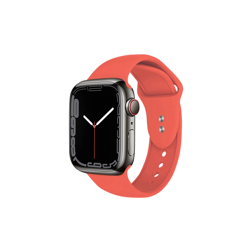 Wholesale Belt Crong Liquid Apple Watch 4/5/6/7/SE/8/9/10 40/41/42mm (coral) - CRG314 - {ean13} - Hurt