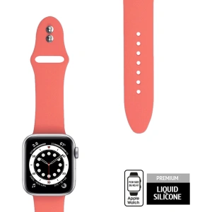 Hurtownia GSM - Pasek Crong Liquid Apple Watch 4/5/6/7/SE/8/9/10 40/41/42mm (koralowy) - CRG314 - {ean13} - Hurt