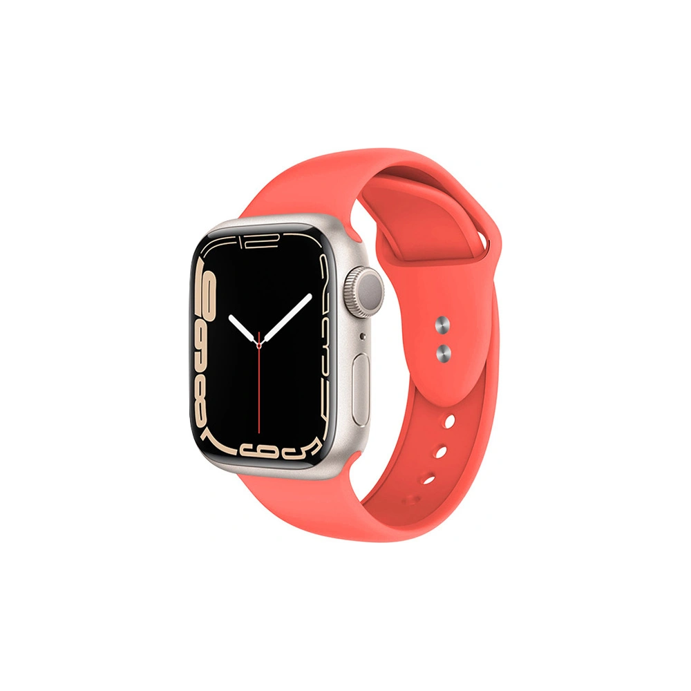 Wholesale Belt Crong Liquid Apple Watch 4/5/6/7/SE/8/9/10 40/41/42mm (coral) - CRG314 - {ean13} - Hurt