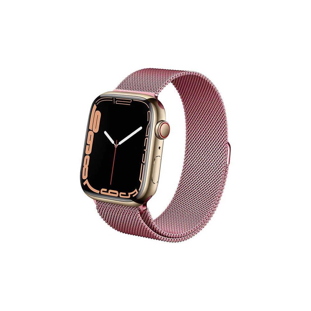 Hurtownia GSM - Bransoleta Crong Milano Steel Apple Watch 4/5/6/7/SE/8/9 40/41mm (różowe złoto) - CRG318 - {ean13} - Hurt