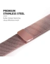 Hurtownia GSM - Bransoleta Crong Milano Steel Apple Watch 4/5/6/7/SE/8/9 40/41mm (różowe złoto) - CRG318 - {ean13} - Hurt