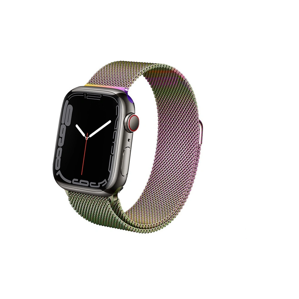 Brățara Crong Milano Steel Apple Watch 4/5/6/7/SE/8/9 40/41mm (opalizant)