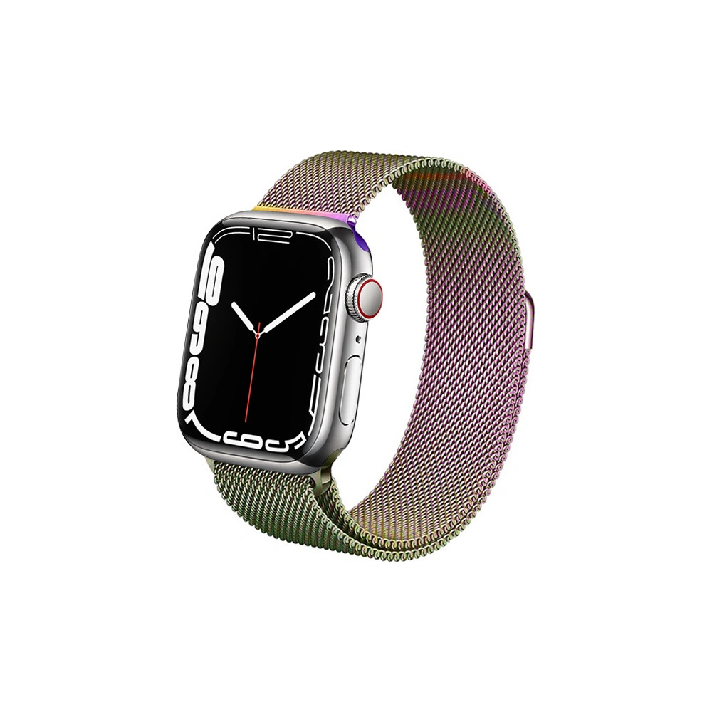 Brățara Crong Milano Steel Apple Watch 4/5/6/7/SE/8/9 40/41mm (opalizant)