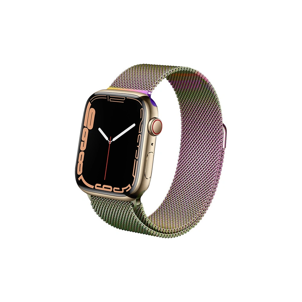 Brățara Crong Milano Steel Apple Watch 4/5/6/7/SE/8/9 40/41mm (opalizant)