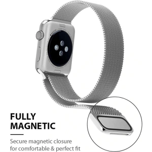 Hurtownia GSM - Brățara Crong Milano Steel Apple Watch 4/5/6/7/SE/8/9 40/41mm (opalizant) - CRG319 - {ean13} - Hurt