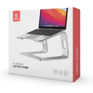 Hurtownia GSM - Podstawka pod laptopa aluminiowa Crong AluBench (argintie) - CRG320 - {ean13} - Hurt