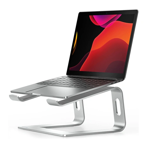 Podstawka pod laptopa aluminiowa Crong AluBench (srebrny)