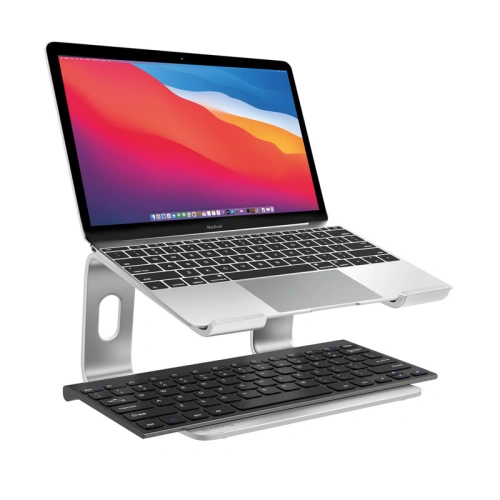 Podstawka pod laptopa aluminiowa Crong AluBench (srebrny)