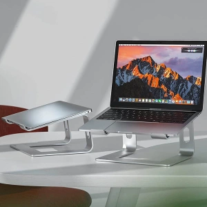 Hurtownia GSM - Podstawka pod laptopa aluminiowa Crong AluBench (argintie) - CRG320 - {ean13} - Hurt