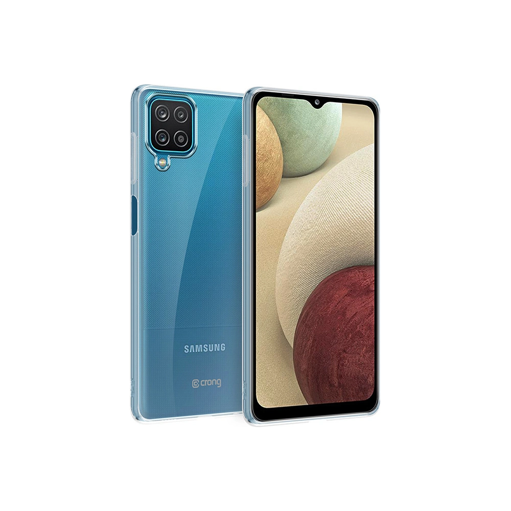 Hurtownia GSM - Case Crong Crystal Slim Cover Samsung Galaxy A12 (transparent) - CRG322 - {ean13} - Hurt