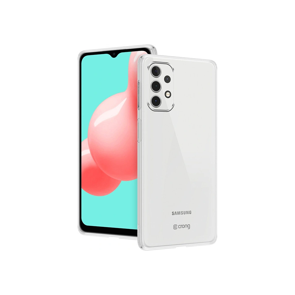 Hurtownia GSM - Etui Crong Crystal Slim Cover Samsung Galaxy A32 5G (průhledný) - CRG323 - {ean13} - Hurt